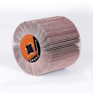 Brosse &agrave; lamelles abrasives pour machine &agrave; satin, brosse &agrave; lamelles pour r&eacute;novation grain 80, rouleau abrasif, fibre synth&eacute;tique, convient pour le pon&ccedil;age intensif des surfaces en bois plates - 120 x (DEYISHANG COMPANY LIMITED., neuf)