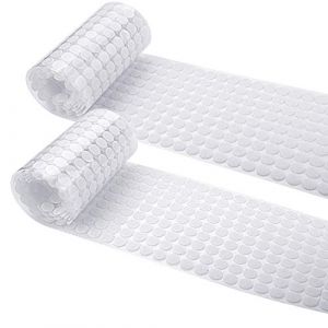 JANYUN 1008 Pcs Scratch Autocollantes 10mm, Scratch Autocollantes Double Face Rondes Blanches, Pour Salle de Classe, Bureau, Maison, DIY et Artisanat (JANYUN FR, neuf)