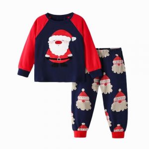 Noël Pyjama Garçons Enfant en Bas Âge pour Pyjama Garçon Enfants Dinosaure De Nuit De Vêtements De Nuit À Manches Longues Pjs Ensembles de Pyjama Taille 2-3 Ans 3T Cadeaux de Thanksgiving (LittleBud, neuf)