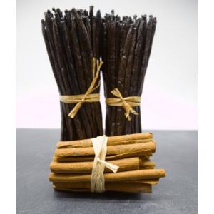 Vani Saveurs - 10 Gousses Vanille Pompona Hybride Mexicaine Premium 26cm + Emballage sous vide Qualit&eacute; Premium (Vani Saveurs, neuf)