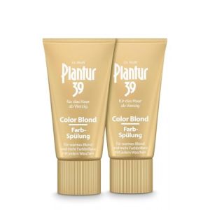 Plantur 39 Apr&egrave;s-shampoing Color Blond - 2 x 150 ml - Rafra&icirc;chissant les couleurs pour femme - Pour une meilleure facilit&eacute; de d&eacute;m&ecirc;lage - Pour cheveux blonds et blonds (beautydreams, neuf)