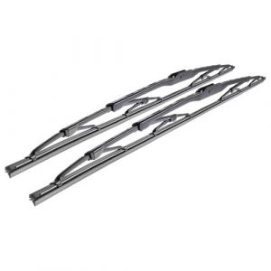 Mossa Balai d'essuie-glace de pare-brise adapt&eacute;s pour Peugeot Partner I (07.1996-10.2011) - essuie-glace pour lunette avant - kit essuie glaces - standard 1 (eMOSSA, neuf)