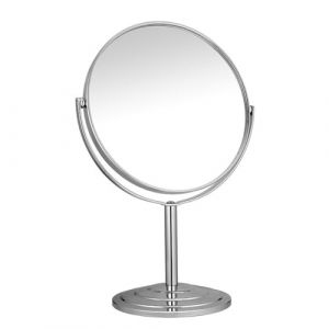 Joselin 1 Pièce Miroir Rond de Vanité à sur Table Miroir de Maquillage de Bureau Miroir de Coiffeuse Double Rotatif Miroir de Coiffeuse de Bureau (leshuangniandianzi, neuf)