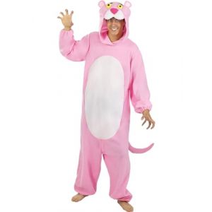 Funidelia | Déguisement La Panthère Rose pour femme et homme Pink Panter - Déguisement pour Adultes et accessoires pour Halloween, carnaval et fêtes - Taille M-L - Rose (Funidelia FR-BE-LU, neuf)