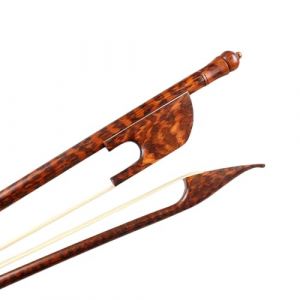Archet de violon 4/4 en bois de serpent style baroque extérieur en bois naturel en crin de cheval (4/4) (yinfente-uk, neuf)