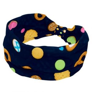 Lot de 1 bandeau élastique antidérapant pour femme, bandeau en tissu doux pour entraînement, yoga, accessoires de cheveux tendance, beignet de pastèque d'été (GRBXVHD, neuf)