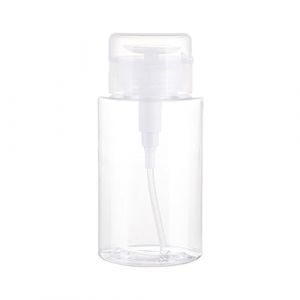 Bouteille Distributrice &Agrave; Pompe Pour Dissolvant De Vernis &Agrave; Ongles Vide D&eacute;maquillant Cadeaux De Pompage De Liquide Pompe Vide Avec Bouchons Rabattables En Verre (DRAJJNPC, neuf)