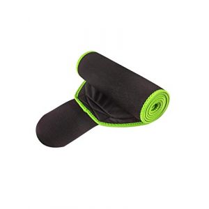 Legou Ceintures de Sport Sudation Abdominale Réglable Sauna Sweat Ceinture Perte De Poids M Noir+Vert (Legou EU, neuf)