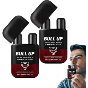 2 Pièces Inhalateur Nasal De Santé De La Prostate, Biancat ProstaAir Inhalateur Nasal À Double Fonction, Bâton D'inhalation Nasale Pour Le Bien-être De La Prostate (yantangs, neuf)