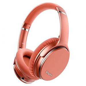 Srhythm Reconditionn&eacute; NC35 Casque Bluetooth sans Fil V5.0 &agrave; R&eacute;duction de Bruit Active L&eacute;ger et Pliable, Circum-auriculaire &agrave; Charge Rapide avec Microphone, M&eacute;ga Basse, 50H de Jeu (Srhythm EU, neuf)