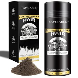 Fibres Capillaires,Poudre Densifiante pour Cheveux,Poudre Densifiante Pour Cheveux Clairsem&eacute;s,Pour Un Look Avec Des cheveux Plus &Eacute;pais,Pour Hommes et Femmes,Brun Moyen (dongguanshishengyingshangmao, neuf)