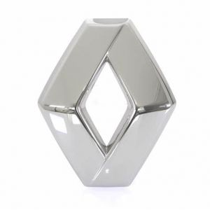 Kareem Grille de calandre argentée pour CLIO IV/CAPTUR/MEGANE III - 628909470R (LEO Tech Line, neuf)