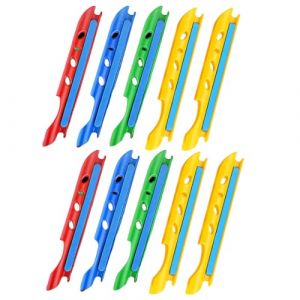HABNI 10 Pi&egrave;ces Ligne de P&ecirc;che Bobine Enrouleur Porte Planche Enroulement Support de Plaque, Enrouleur Bobine Sy&egrave;me Tackle Outils de P&ecirc;che pour P&ecirc;che Rod Tackle Accesso(Couleur Al&eacute;atoire) (XIANXIAN LI, neuf)