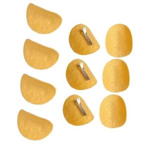 LeeQinersw 10 pièces CHIP de pomme de terre Snack Clip Clips Side Clips Decorative Food Food Headwear Hair Decor Funny Decoration Hair Accessoires (LeeQiner, neuf)
