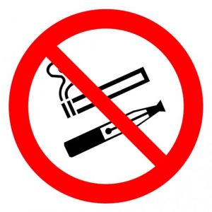 interdiction interdit fumer Vapoter logo autocollant adh&eacute;sif stickers (10, 20) (kover graphik, neuf)