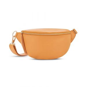 Expatri&eacute; Sac &agrave; Main pour Femmes Orange - Alice Small - Sac Banane en Cuir V&eacute;g&eacute;tal pour Festival, Voyage et Vie Quotidienne - Sac &agrave; Hanche El&eacute;gant - D&eacute;perlant (Ecom-Brands, neuf)