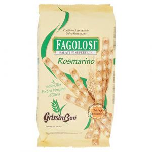 Grissinbon - GRESSINS FAGOLOSI AU ROMARIN 250GR - Produit artisanal italien (ROKI SHOP, neuf)