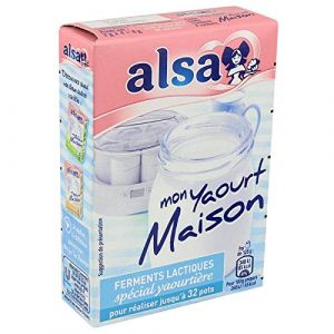 Alsa - Mon Yaourt Maison 8G - Lot De 4 - Prix Du Lot - Livraison Rapide En France Métropolitaine Sous 3 Jours Ouverts (J&S France, neuf)