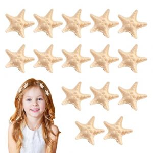 Diyxisk éToile de Mer Pince Cheveux Femme, 15 Pièces Résine Barrettes, Beau Pince Crocodile Cheveux, pour Fêtes D'Anniversaire D'Enfants, Spectacles Scolaires, Réunions de Famille (YAOYAOI, neuf)