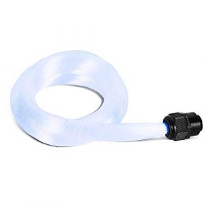 GIDEALED Lot de 300 câbles à fibre optique LED 3 m 0,75 mm (0,03 pouces) PMMA Plastic End Glow LED Fibre optique pour plafond étoilé Tous les types de pilote de moteur léger (pas de moteur à fibre (GIDEALED EU, neuf)