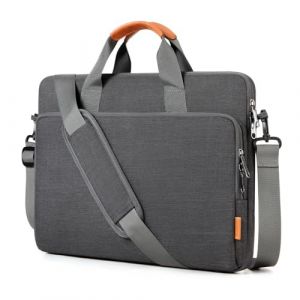 bagasin Sacoche Ordinateur Portable 14 Pouces Mallette Sac pc Tablette Ordinateur Sac à Bandoulière, Tissu Imperméable, Léger Robuste pour Affaires Décontraction ou École (lukesistore, neuf)