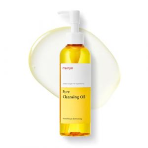 MA:NYO Huile démaquillante pure nettoyant visage coréen, Fonte des points noirs, démaquillage quotidien à l'huile d'argan, pour les soins de la peau coréenne des femmes 6.7 fl oz (HelloKBeauty, neuf)