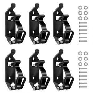 Support De Pelle De Voiture, 6PCS Support De Pelle pour Galerie De Toit &eacute;tag&egrave;re Pelle De Toit Support en M&eacute;tal R&eacute;glable De Galerie De Toit pour Camions Outil De Bateau (occasiond, neuf)
