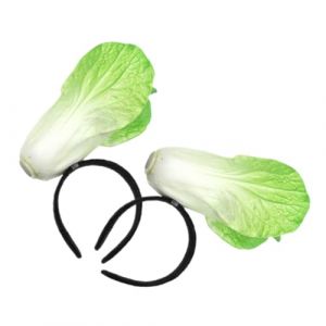 Ipetboom Couvre-chef en Chou Chinois pour Costumes D'halloween Bandeau de Maquillage Élastique Et Confortable pour Femmes Et Hommes (hikarish, neuf)