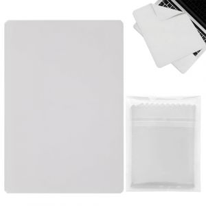 ZWWOGE Protection Clavier Ordinateur, Protection d'écran de Clavier Doublure en Microfibre et Chiffon de Nettoyage Portable Compatible Chiffon Microfibre avec MacBook Pro 13"/14"/MacBook Air 13" (ZWWOGE, neuf)