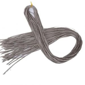 Extensions de cheveux synthétiques pour tresse africaine 30 pouces de longs cheveux tressés ombrés en boîte artificielle pour femmes-D gris 50g (guangzhouliyeshangmaoyouxiangongsi 85244, neuf)