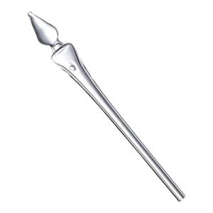 Pipette Compte-Gouttes en Verre &eacute;pais pour Whisky, Liquide Droppers, Pipette &agrave; Eau en Verre &agrave; Whisky, Surface Lisse, Accessoire Compact, Pipette de D&eacute;gustation, pour Parfums,Liquides Divers, Color B (Colcolo-EU, neuf)