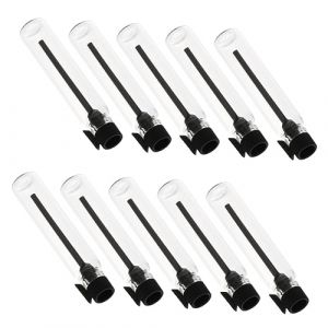 50 Pièces Flacons Verre de Voyage pour Bouteilles Aromathérapie Miniatures Transparentes et Pratiques (Spring TU, neuf)