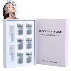 Système de micro-perfusion de Seranova pour le visage, micro-aiguille kit de perfusion se resserrant la peau, sérum de soins de la peau le resserrement et le visage et le cou contient (B) (maoningdian, neuf)