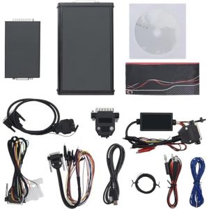 Geloo Outil de diagnostic ECU pour scanner de voiture, outil de mise &agrave; niveau de puissance ECU, programmeur de diagnostic pour Kess V2 5.017 V 2.80 ECU-OBD2, programmeur de diagnostic de voiture pour (UKAUTO, neuf)