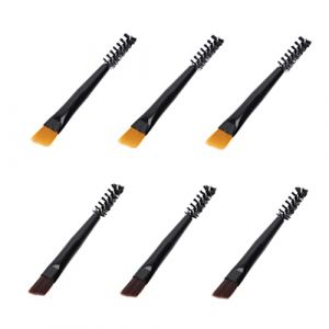 PACKOVE Lot De 6 Pinceaux à Sourcils Mini Double Embout Peigne Pour Couper Les Sourcils Brosse à Cils En Nylon Outils De Pour Hommes Et Femmes Usage Quotidien (Spring TU, neuf)