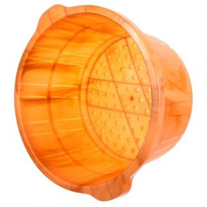 GALPADA Bassine Pieds Spa en Plastique Aspect Bois Épaissi Portable et Réutilisable pour Massage et Bain de Pieds Usage Maison Convient aux Femmes (Hargrove Hare, neuf)