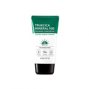 Somebymi Truecica Mineral 100 Calming Suncream SPF50+ PA++++ (50ml) BTOB Mild Sun Block Sunscreen Cream True Cica, Somebymi (Enjoy & Happy Life, neuf)