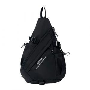 Sling Bag for Women, Casual Pack for Students, Stylish Sports Chest, Trendy Everyday Companion, Large Capacity Sling Daypack for Camping Hiking Fitness Use 14.17x5.51x18.9in (WANGfeilllzx, neuf)