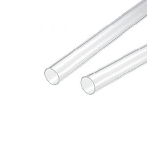 sourcing map Acrylique Tuyau Transparent Rigide Rond Tube 17mm ID 20mm OD 10" pour Lampes et Lanternes, Eau refroidisement Syst&egrave;me 2pcs (Weisser Berg, neuf)