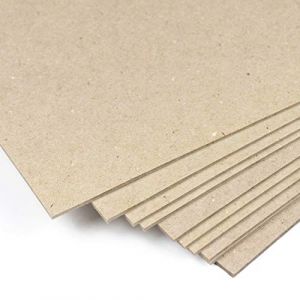 Carton rigide compact de 2,5 mm, 1 600 g/m², A4, carton rigide pressé, pour reliure, scrapbooking, travaux manuels. Lot de 10 feuilles (210 x 297 mm, A4) (Trashy World, neuf)