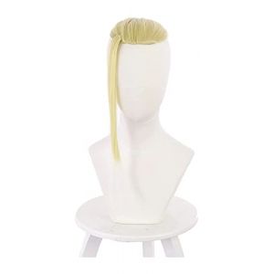 WELLHY Anime Draken Ken Ryuguji Cosplay Perruques Tresses dorées Cheveux Halloween fête déguisement Accessoires Accessoires Coser Perruque (good stuff A, neuf)