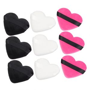 KAILIKETIY 9pi&egrave;ces Houppette &agrave; Maquillage &Eacute;ponge &agrave; Poudre De Beaut&eacute; Outils De Maquillage Pour Visage L&eacute;ger Et Souple Pratique Pour Application De Cosm&eacute;tiques (GODDE, neuf)