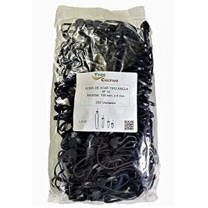 Ancre &eacute;lastique non 10 pour enthousiaser. 250 unit&eacute;s. Caoutchouc EPDM (&eacute;lasticit&eacute; maximale et dur&eacute;e). (TODOCULTIVO,NET Tienda Online productos agr&iacute;colas, neuf)
