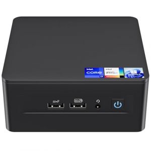 NUC pour Intel NUC12 Pro Wall Street Canyon NUC12WSHi7 Mini PC, Core i7-1260P 12 cœurs, 16 Threads, 18 Mo de Cache, jusqu'à 4,7 GHz Turbo, 16 Go de RAM, 512 Go de SSD, Win 11 Pro (Groupe GEEKOM (Distributeur Agréé Intel/ASUS NUC), neuf)