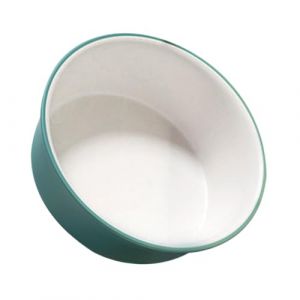 PRETYZOOM Bassin de Lavage Plastique Multi-usages Bassin Salle de Bain R&eacute;sistant et Portable Cuvette Ronde Design Bicolore Vert et Blanc Grand Mod&egrave;le pour Toilette et Lavage Visage (Coddle HSY, neuf)