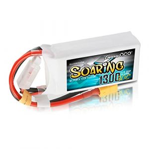 Gens ace 3s Batterie Lipo 30C 1300mAh 11.1V avec connecteur XT60 pour RC Voiture Bateau Camion Heli Avion Quadcopter Multi-Moteur Hélicoptère DIY Hobby (GensAce&Tattu, neuf)