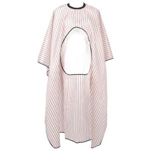 HAPINARY trousse de pour les cheveux cape de barbier de robe de coupe de cheveux Tablier de coiffeur tablier coiffeur cape de coiffeur cape pour couper les cheveux Pongé rouge (Gan Gardner, neuf)