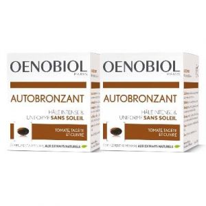 Oenobiol Autobronzant Hâle uniforme et lumineux sans soleil - Lot de 2 boites (Be and Care, neuf)