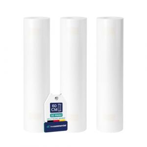 Inoverse Lot de 3 Rouleaux de Drap d&rsquo;Examen Jetable en Cr&ecirc;pe M&eacute;dicale &ndash; 50 m x 60 cm &ndash; Papier d&rsquo;Examen M&eacute;dical Doux et Absorbant &ndash; Pour Massage, Spa, Esth&eacute;tique et Usage M&eacute;dical (Inoverse, neuf)