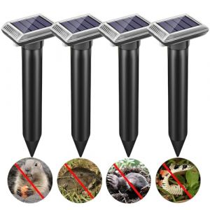 Répulsif Solaire pour Taupes, échiquier Taupe, répulsif Taupes ultrasons solaires, répulsif pour Les Taupes, répulsif Taupe, Anti-Taupe ultrasons solaires, répulsif pour Serpent (Chyadz Store, neuf)